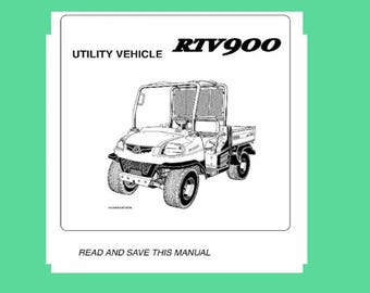 Fits Kubota - RTV900 UTILITY VEHICLE Workshop Service Repair Manual