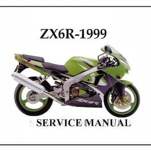 Download Now - 1998-1999 Technical Workshop Manual ZX-6R (ZX600 G1
