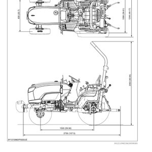 2050 2350 2650 3150 Manuale di servizio officina Kubota Trattore B2050 B2350 B2650 B3150 immagine 6