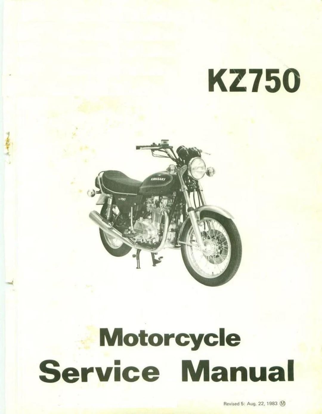 Download Now - Technical Workshop Manual 1975 1977 1978 1980 Kz750 Twin