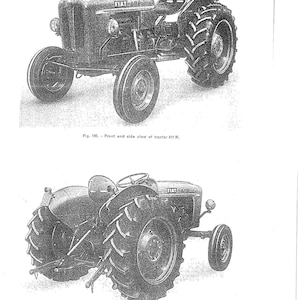 411 Wheel Tractor Service Repair Manual Fits Fiat 411 R image 9