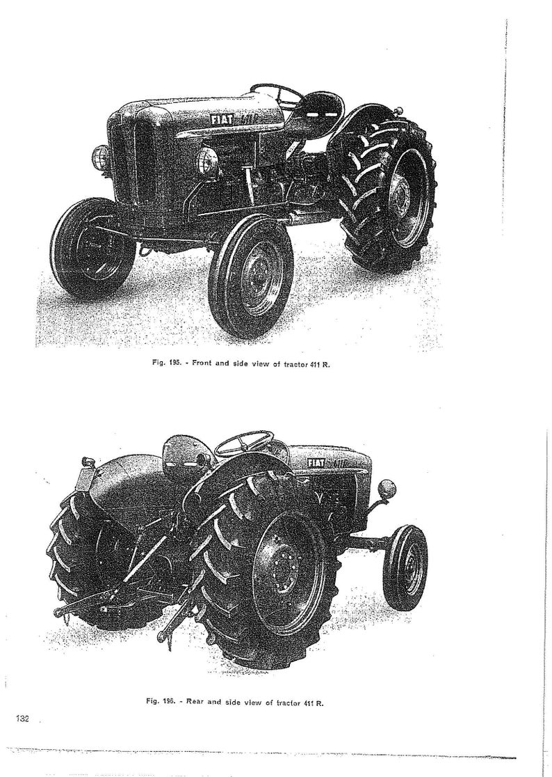 411 Wheel Tractor Service Repair Manual Fits Fiat 411 R image 9