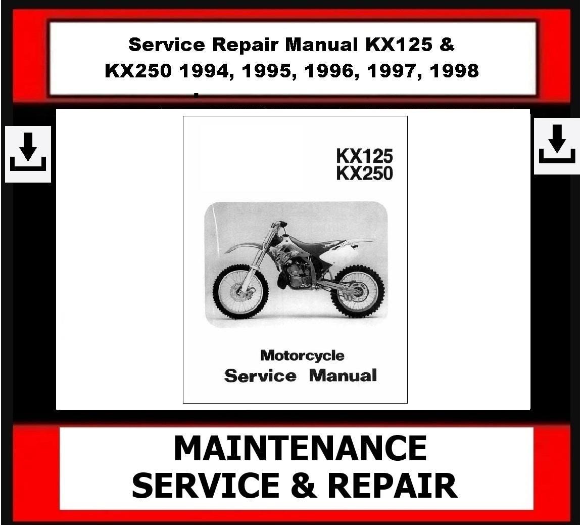 Kawasaki 125 Manual - Etsy