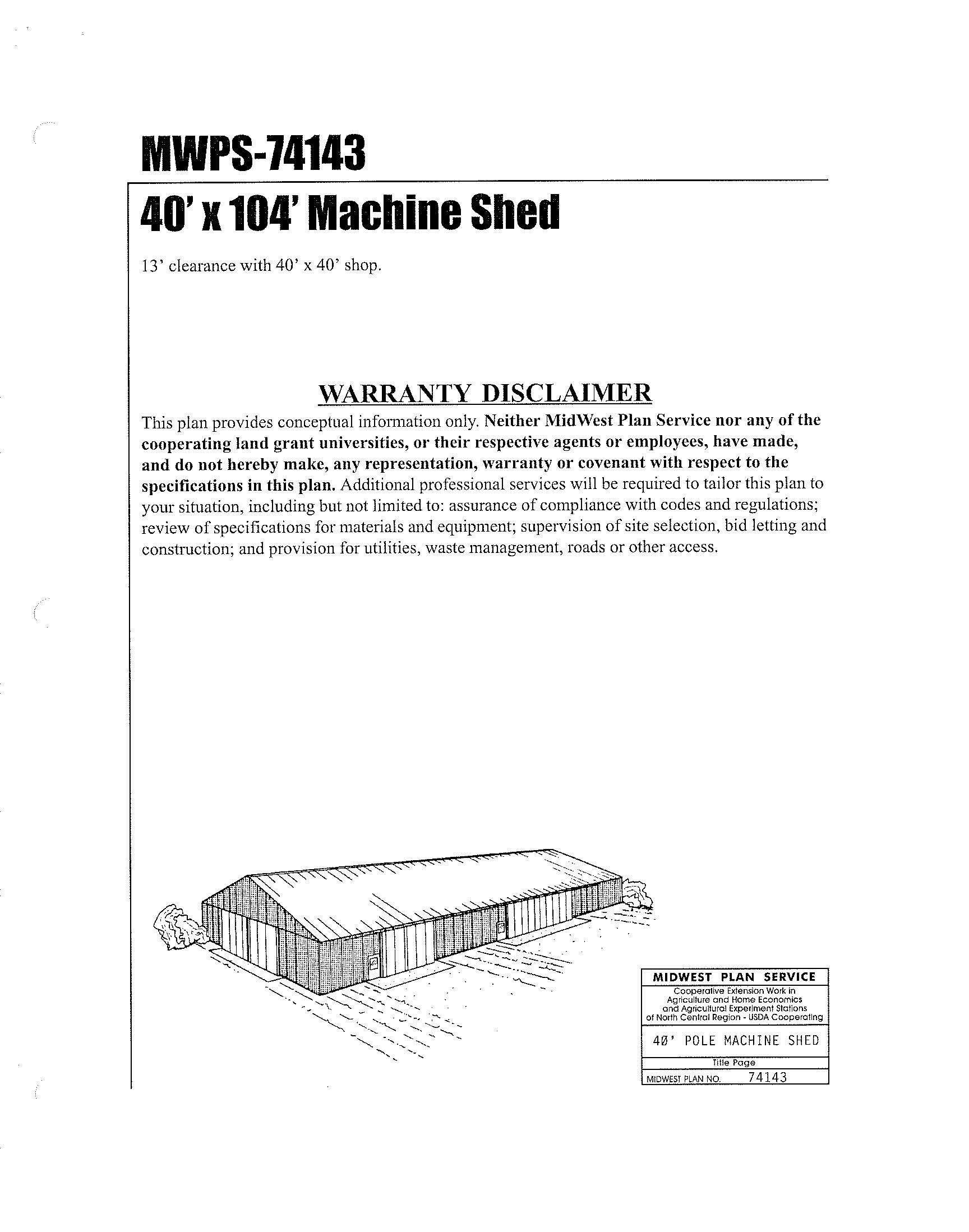 6 Storage Shed Pole Building Plans & Design Etsy