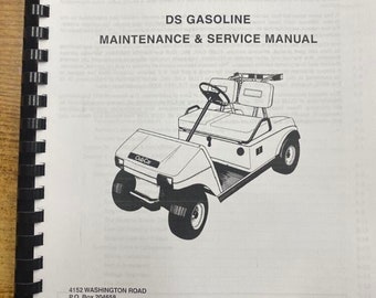 1988 CLUB CAR DS SERVICE MANUAL visual data 5