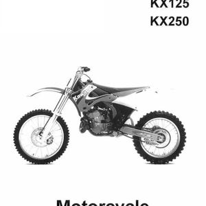 Download Now - 1999 - 2002 Service Manual Repair Maintenance Rebuild  KX 125 KX 250 Kawasaki