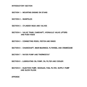 Paper Manual - 1988-1993 7.3 Diesel Engine Shop Service Repair Manual