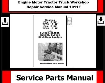 Download Now - Engine Motor Tractor Truck Workshop Repair Service Manual 1011F Gehl