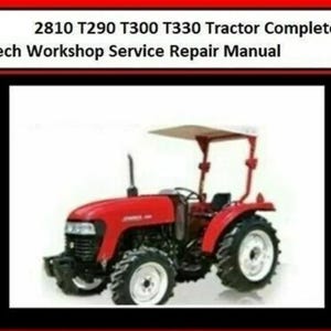 Paper Manual - Tractor Complete Tech Workshop Service Repair Manual 2810 T290 T300 T330 Tractor