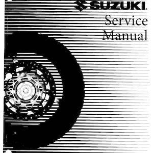 Fits Suzuki - 2000 2001 2002 2003 2004 2005 GSX1300R Service Manual