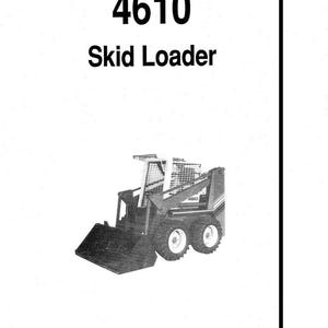 Fits Gehl - 4610 Skid Loader Service Parts Manual #906014