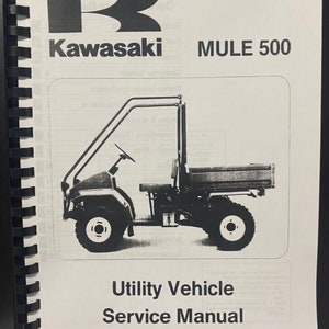 500 550 Side By Side Workshop Service Manual KAF300 MULE  Mule 500 550