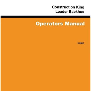 Download Now - 580E 580SE Tractor Service Manual & Parts Catalog and Operators Manual  -3- MANUALS