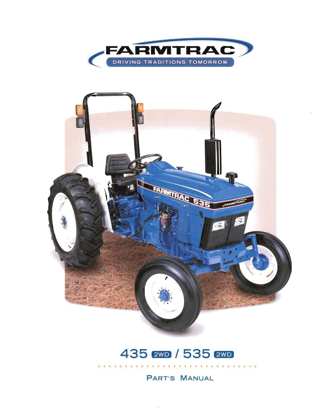 Tractor Service Parts Manual 435 & 535 2WD Farmtrac Tractor Etsy