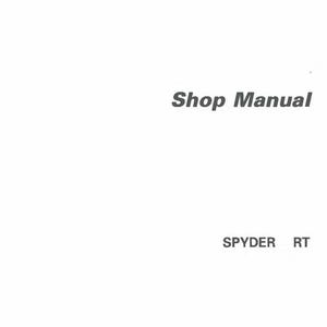 Download Now - Service Repair Manual 2012 Spyder RT-S RT Limited SM5 SE5 Roadster