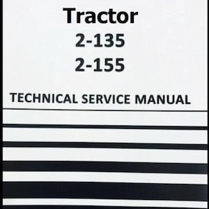 Pasuje do białego - 2-155 Tractor Diesel 2 155 Tractor Technical Service Repair Manual
