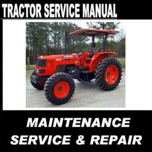 Fits Kubota - M6800 M6800s M8200 M9000 Tractor Technical Workshop Repair Manual