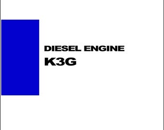 Manual de servicio técnico del motor diésel Mitsubishi K3G
