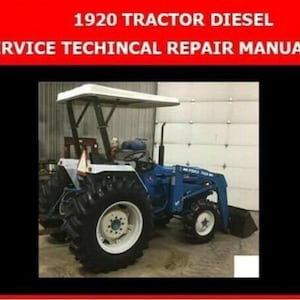 Fits Ford NH - 1920 Tractor Service Technical Repair Workshop Manual