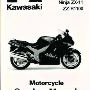 Technical Workshop Manual Ninja ZX-11 ZZ -R1100 (1993-2001