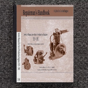 Paper Manual - Repairman&#39;s Handbook Fits Manual &quot;Older&quot; 1919-1981