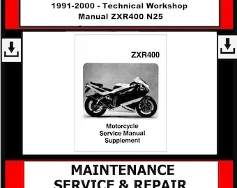 Br135b kawasaki zxr logo zxr750 zxr400 zxr250 workshop banner sign