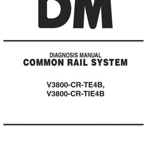 Fits Kubota - 3800-4 V-CR-B Diesel Engine Service Manual