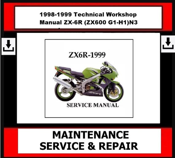 Download Now - 1998-1999 Technical Workshop Manual ZX-6R (ZX600 G1