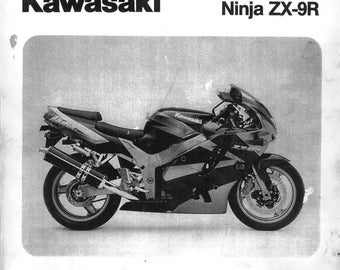 1994 à 1997 - Manuel d'atelier technique Ninja Zx-9r N6