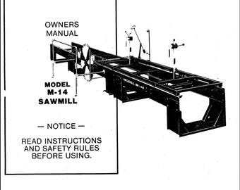 thumbnail image 2 of Foley Belsaw Model 308 Saw Chain Grinder - Complete Service & Operator Manual #0314 2 of 3