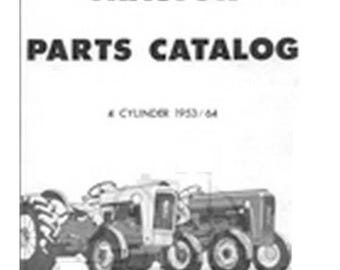 Passend für Ford - 501 600 601 700 701 800 801 900 901 4Cyl 1953-1964 NAA Service Teile Handbuch