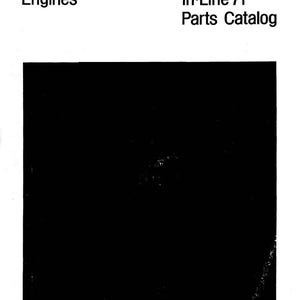 Fits Detroit - In-Line 71 Diesel Engines Parts Manual