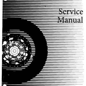Paper Manual - 2000 2001 2002 2003 2004 2005 Service Manual GSX1300R
