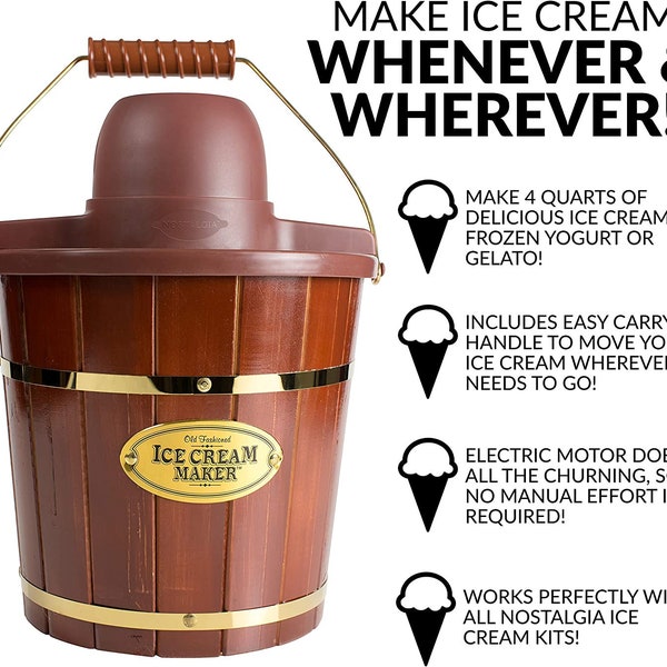 Vintage Ice Cream Maker Etsy