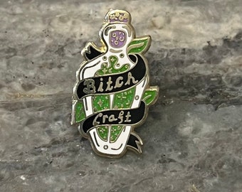 B*tch Craft Witch Potion Premium Enamel Pin/Brooch
