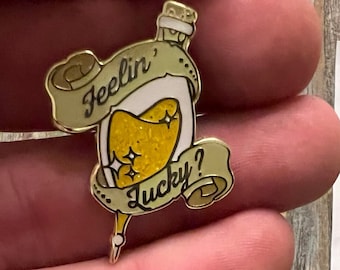 Feelin' Lucky Liquid Luck Harry Potter Premium Enamel Pin / Brooche
