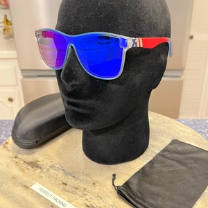 Shawtayyyy Fully Faded Sunglasses: Freedom Blue