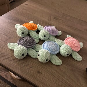 Custom Crochet Turtle