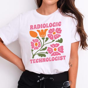 Foral Xray Tech Shirt, Rad Tech Shirt, Rad Tech Tshirt, Radiology Tshirt, Xray Tech Tshirts, Xray Tech Gift, Radiology Shirt, Rad Tech Gift