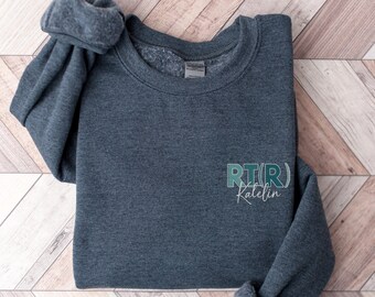 Rad Tech Personalized Sweatshirt for Radiologic Technologist RT(R), Rad Tech Graduation Gift, Xray Tech Sweatshirt , Xray Technologist Shirt