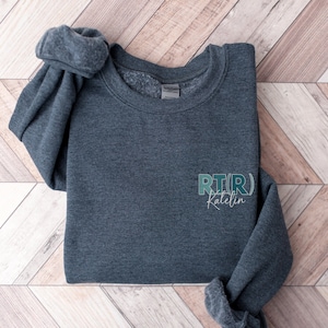 Rad Tech Personalized Sweatshirt for Radiologic Technologist RT(R), Rad Tech Graduation Gift, Xray Tech Sweatshirt , Xray Technologist Shirt