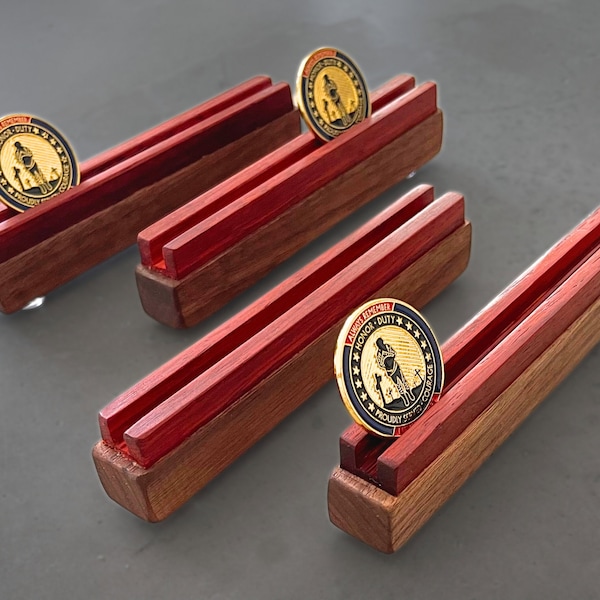 wooden coin holder,challenge coin display,coin display,coin rack,military coin holder,military coin display,coin holder, coin box