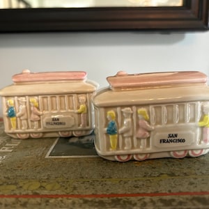 Sweet vintage salt and pepper shakers