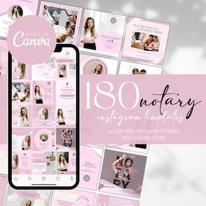 Notary Social Media Post Templates, Notary Marketing Instagram Post, Aesthetic Notary Templates, Notary Content, Notary Signing Agent Post