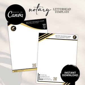 Membrete profesional, membrete de notario, plantillas de notario, membrete comercial, plantilla de volante de notario, plantillas de marketing de notario