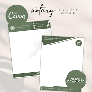 Membrete profesional, membrete de notario, plantillas de notario, membrete comercial, plantilla de volante de notario, plantillas de marketing de notario