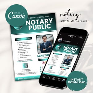 Szablon Notariusza, Ulotka Marketingowa Notariusza w Mediach Społecznościowych, Minimalistyczny Biznes Notariusza, Marketing Notariusza, Szablon Notariusza Canva, Szablon Notariusza