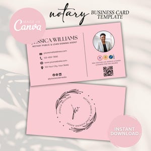 Notary Business Card,Notary Public Business Card,Mobile Notary Business Card,Notary Business Card Template Notary Template, Notary Marketing