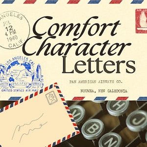 Cartas de personajes reconfortantes - Archivo digital - En profundidad
