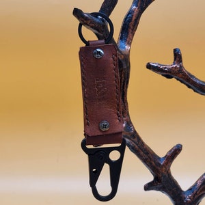 Leather Tactical Keychain